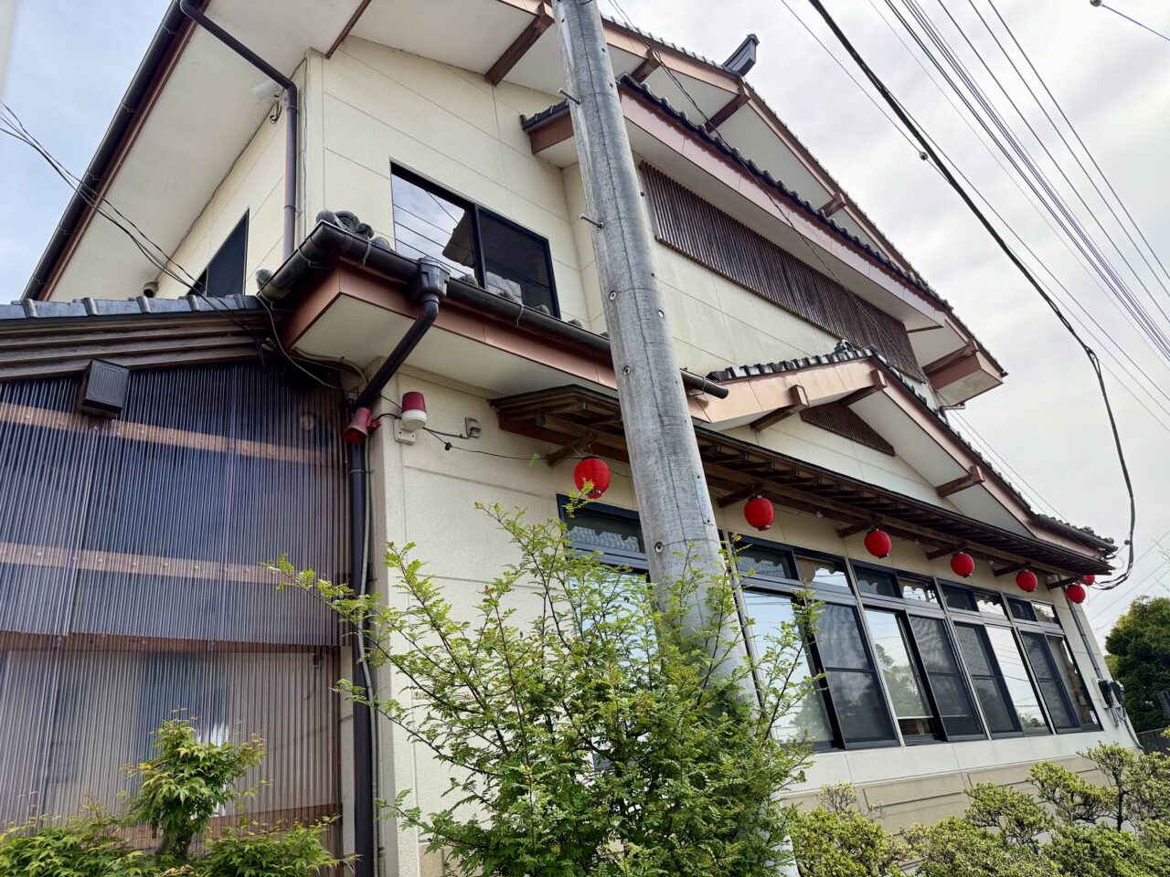 日光酒場らいらい建物サイド