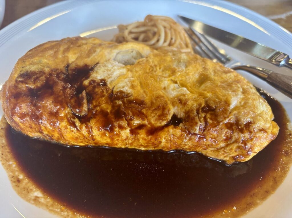 洋食屋 金長のオムかつ